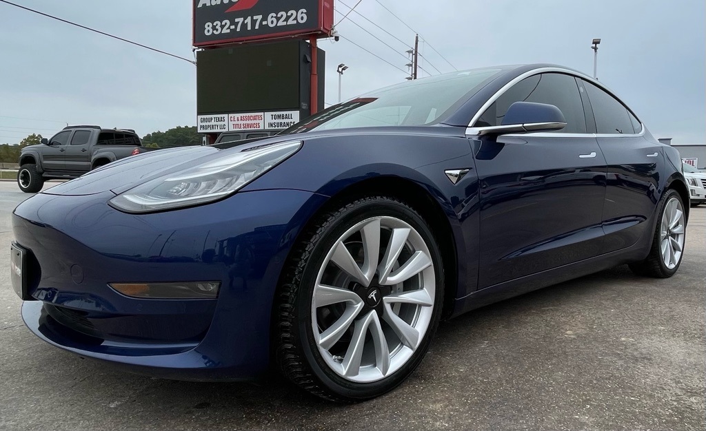 2018 Tesla Model 3 Performance Blue at Ultimate Motorsports