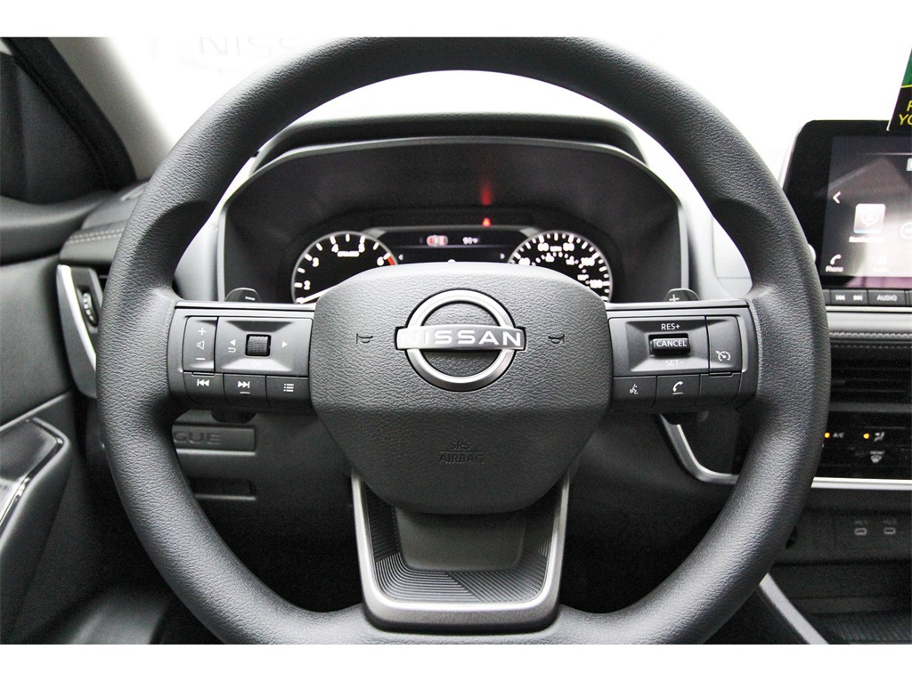 2026 Nissan Rogue S White at South Houston Nissan