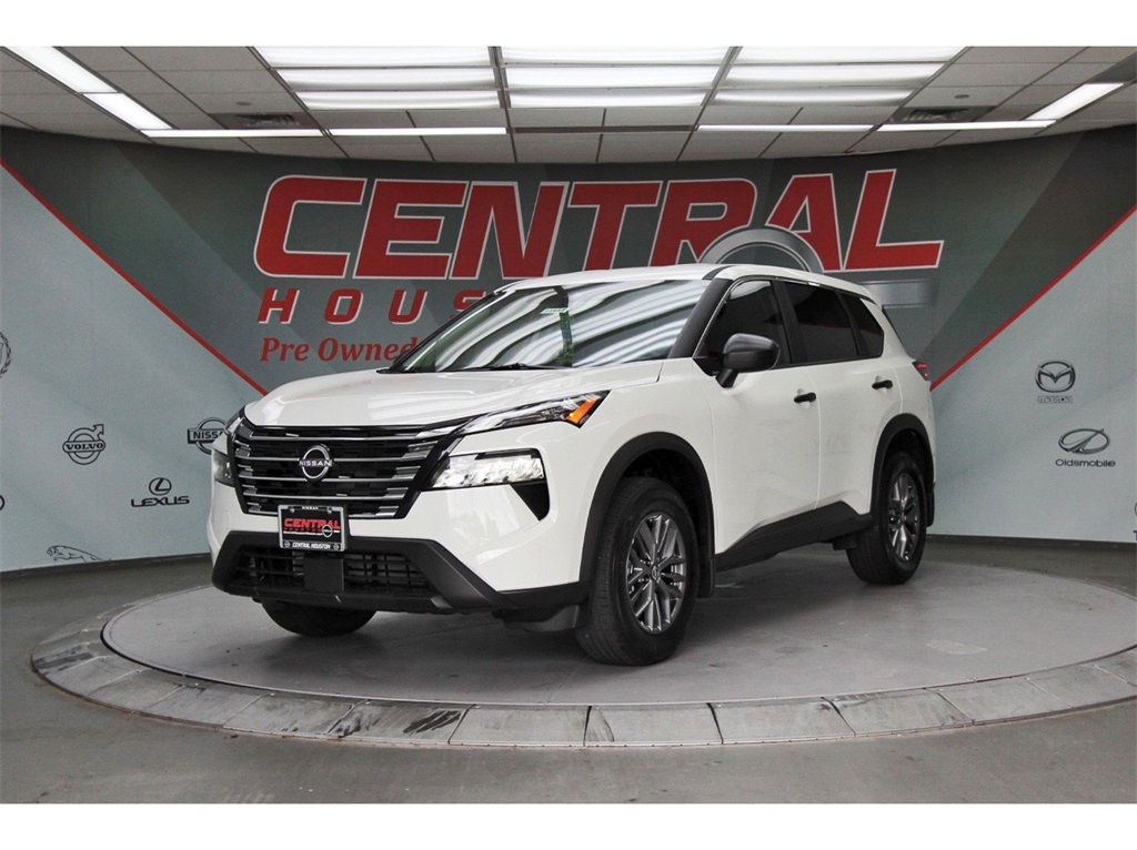 2026 Nissan Rogue S White at South Houston Nissan