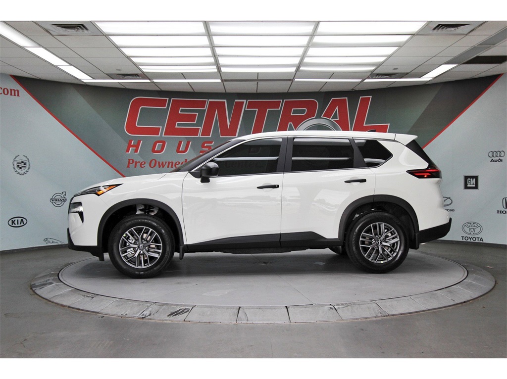 2026 Nissan Rogue S White at South Houston Nissan