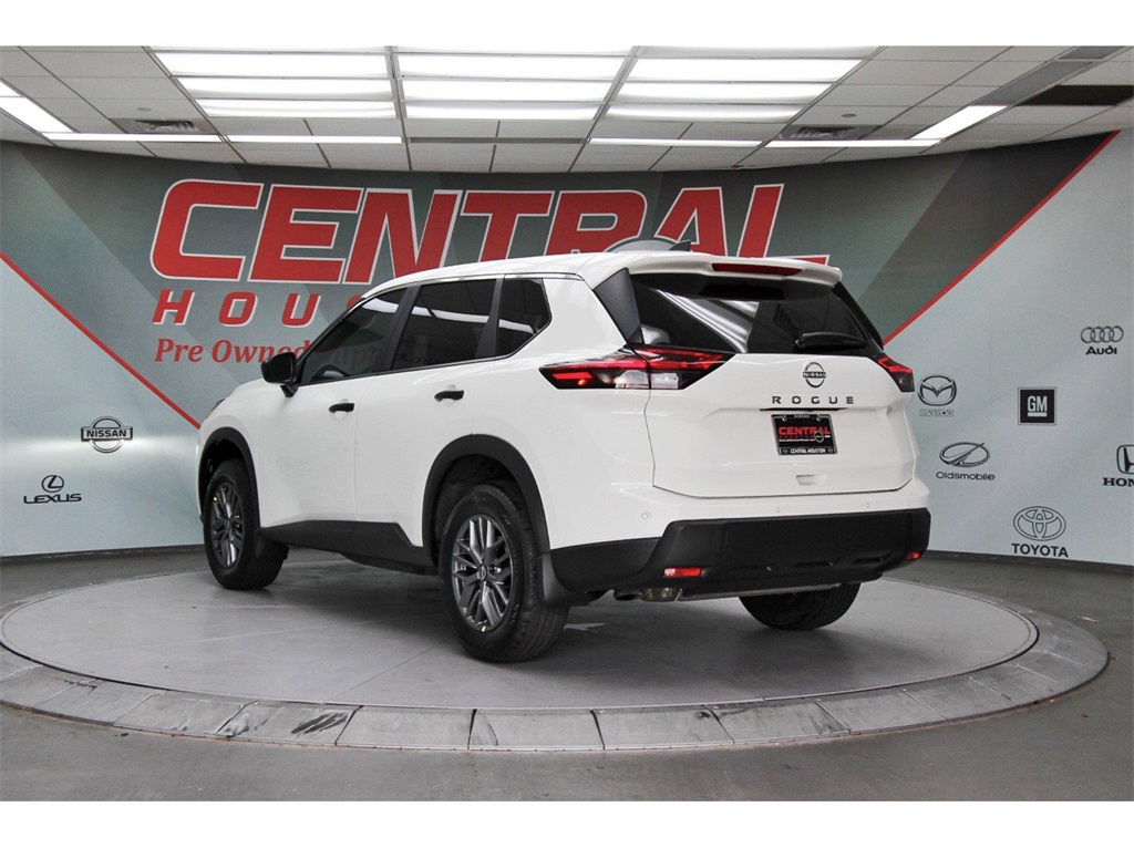 2026 Nissan Rogue S White at South Houston Nissan