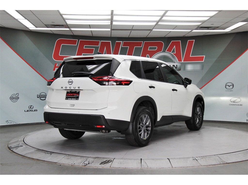 2026 Nissan Rogue S White at South Houston Nissan