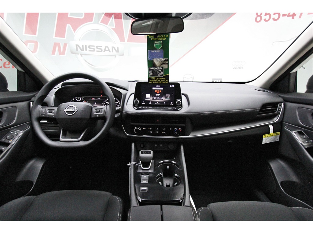 2026 Nissan Rogue S White at South Houston Nissan