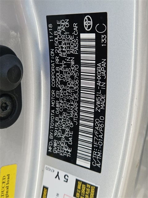 Used Car 2018 Toyota Prius  Three For Sale Under $20,000 In San Antonio, Texas