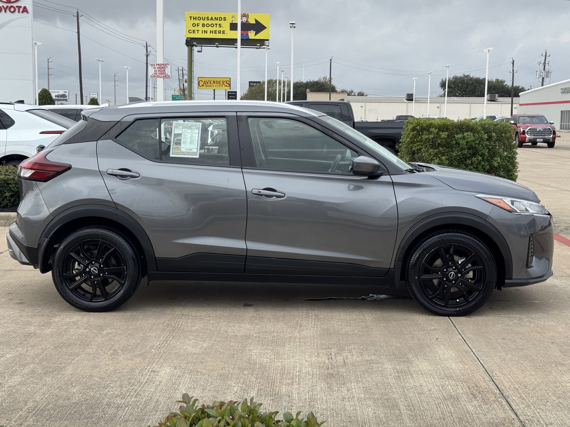 2023 Nissan Kicks SV Gray at Parkway Family Mazda