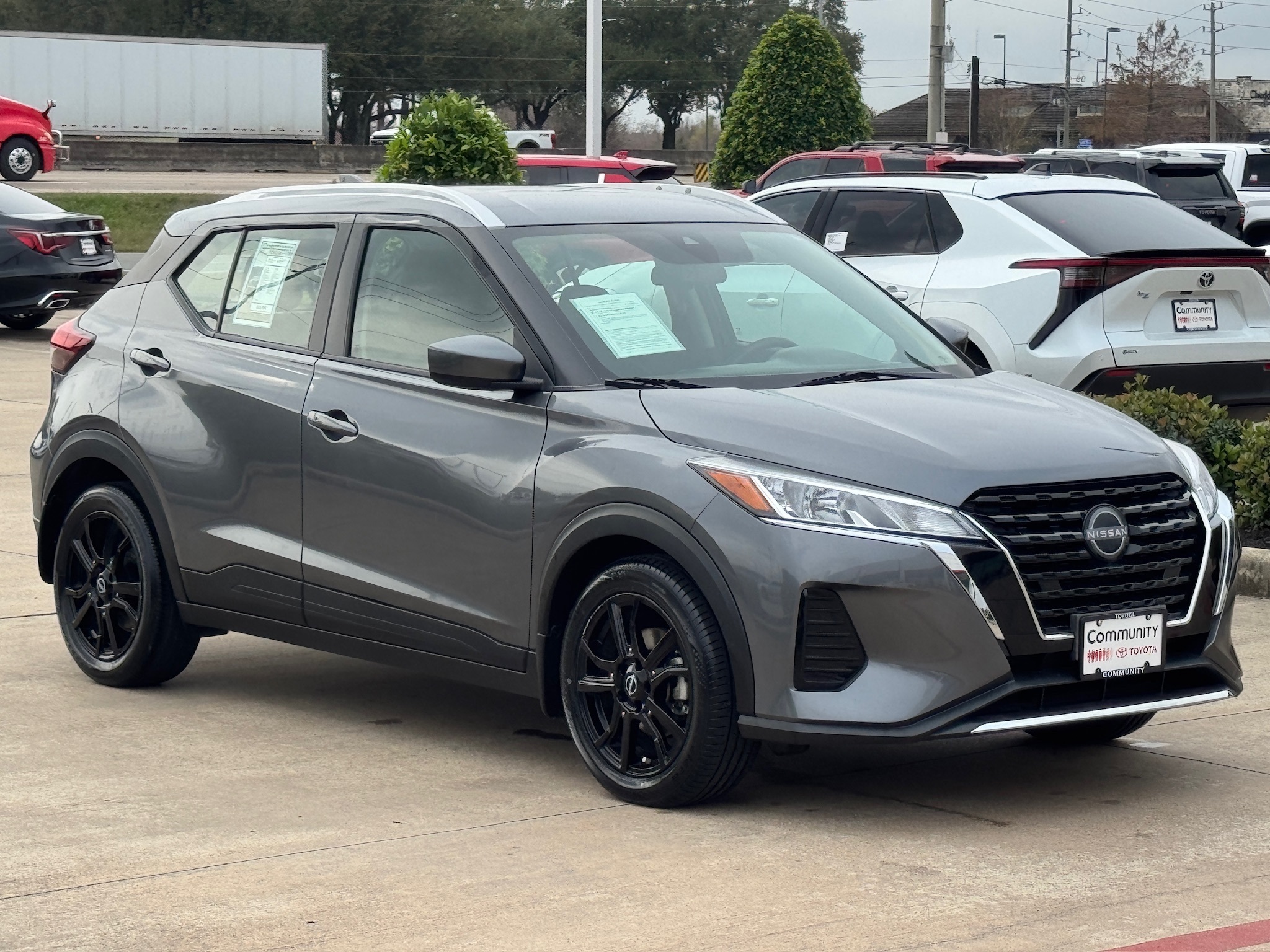 2023 Nissan Kicks SV Gray at Parkway Family Mazda