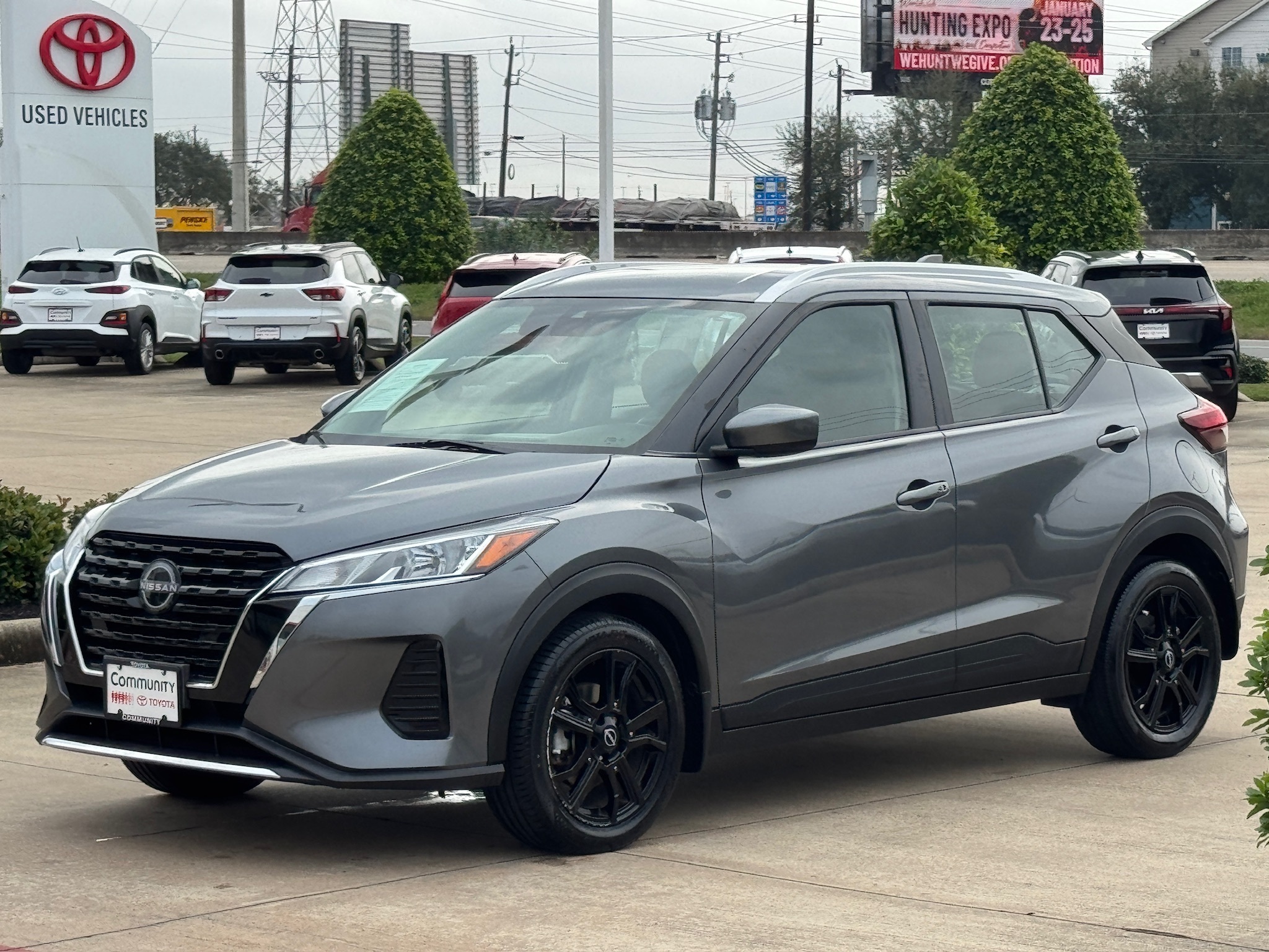 2023 Nissan Kicks SV Gray at Parkway Family Mazda