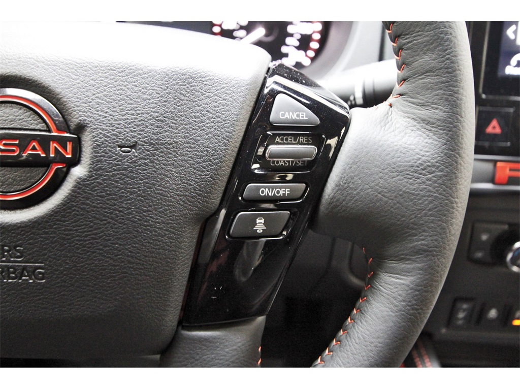 2025 Nissan Frontier PRO-4X Orange at Central Houston Nissan