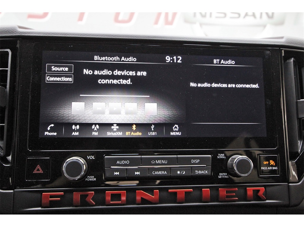 2025 Nissan Frontier PRO-4X Orange at Central Houston Nissan