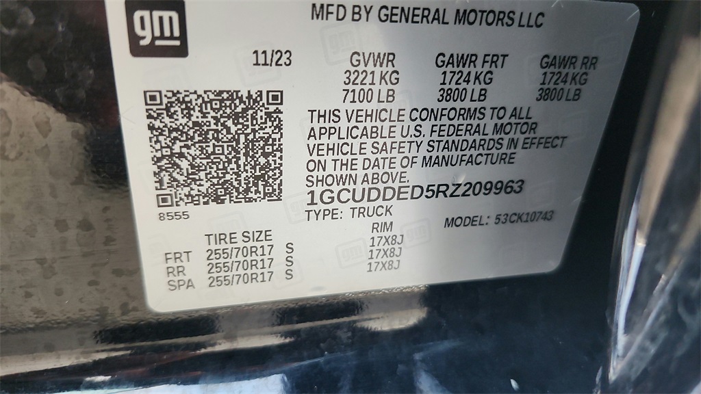 2024 Chevrolet Silverado 1500