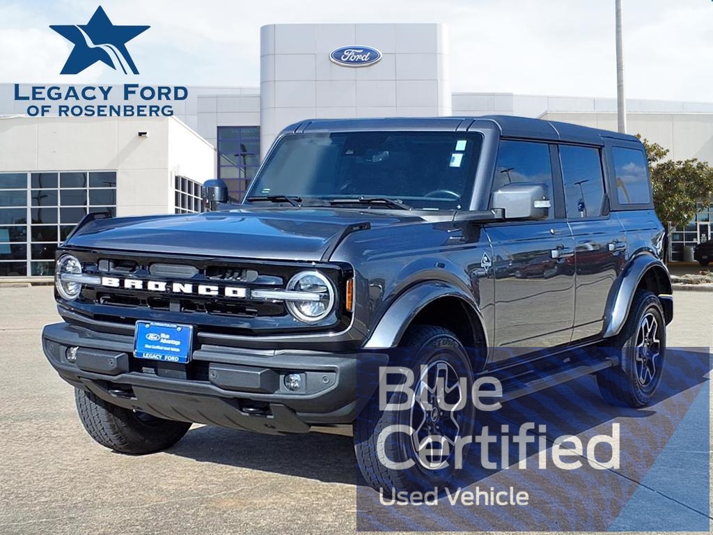 2023 Ford Bronco Outer Banks Gray at Classic Chevrolet Galveston
