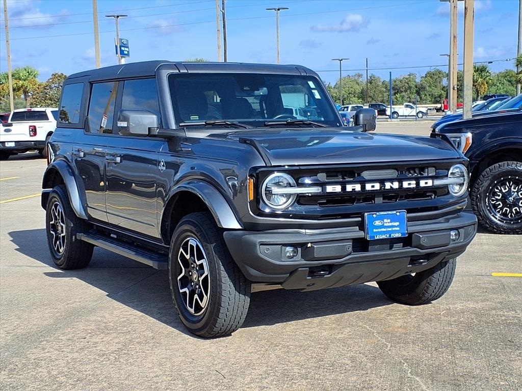 2023 Ford Bronco Outer Banks Gray at Classic Chevrolet Galveston