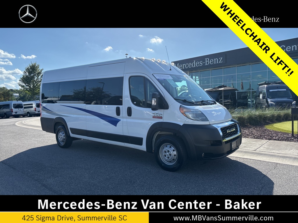 2019 RAM ProMaster 3500 159 High Roof Extended Cargo Van FWD with Window