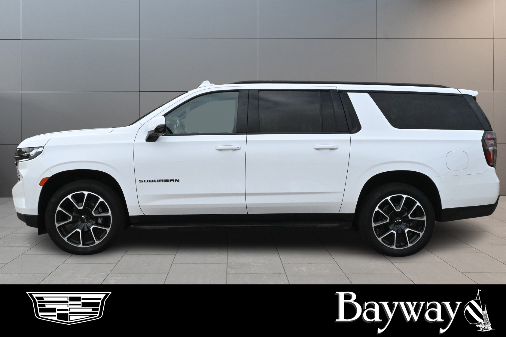2023 Chevrolet Suburban RST White at Bayway Cadillac of The Woodlands