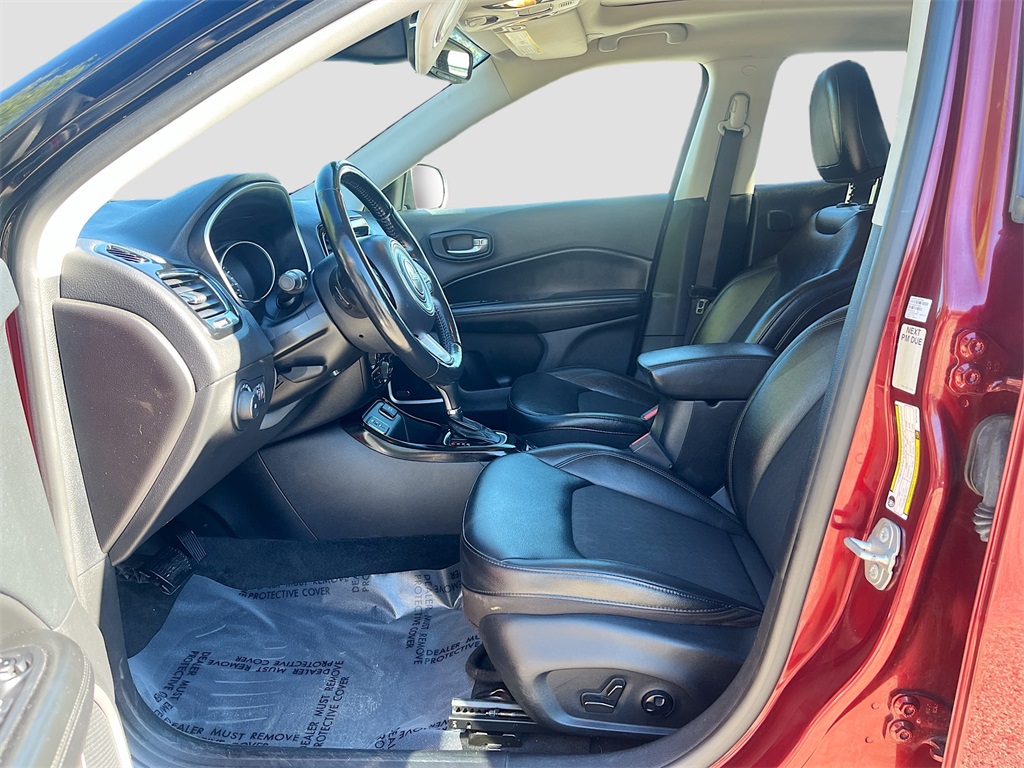 2021 Jeep Compass Altitude Red at South Houston Nissan