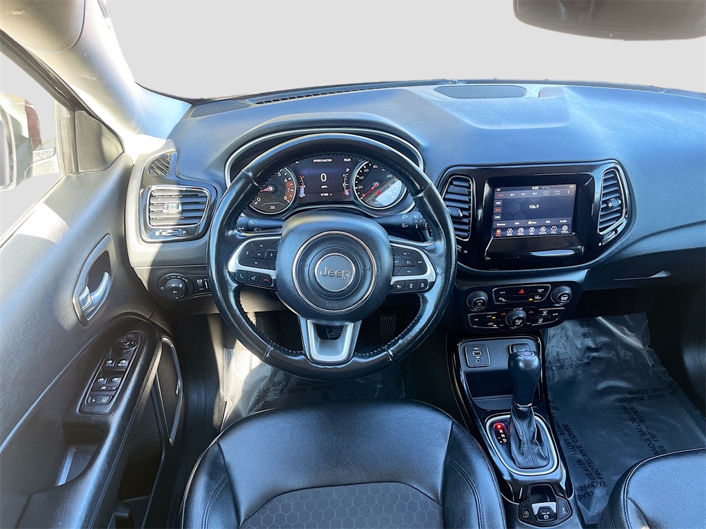 2021 Jeep Compass Altitude Red at South Houston Nissan