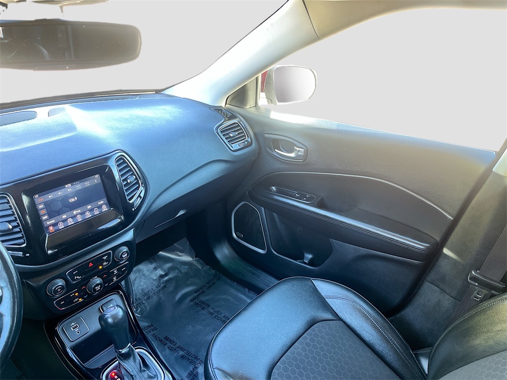 2021 Jeep Compass Altitude Red at South Houston Nissan