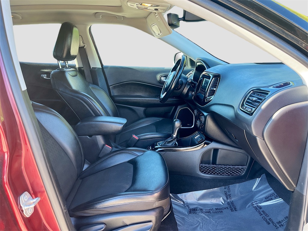 2021 Jeep Compass Altitude Red at South Houston Nissan