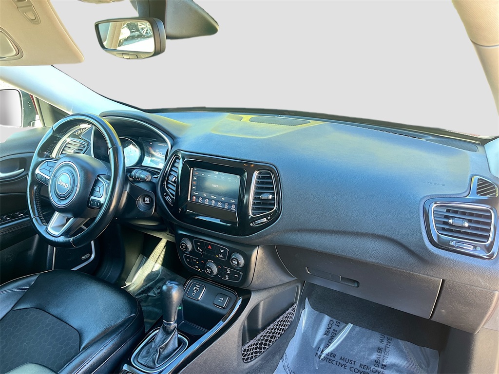 2021 Jeep Compass Altitude Red at South Houston Nissan