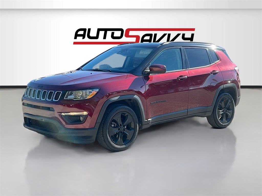 2021 Jeep Compass Altitude Red at South Houston Nissan