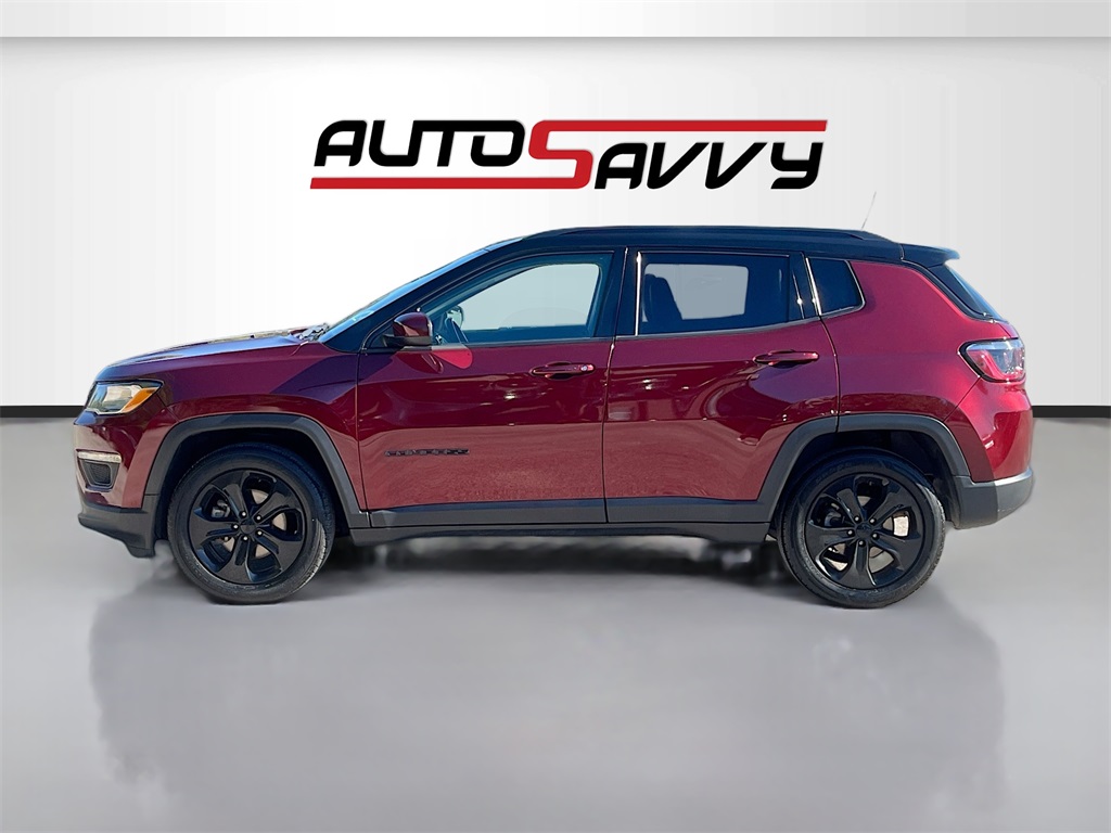 2021 Jeep Compass Altitude Red at South Houston Nissan