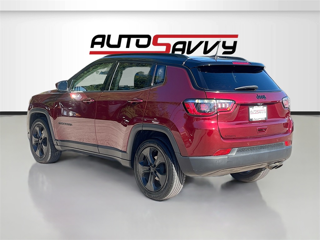 2021 Jeep Compass Altitude Red at South Houston Nissan