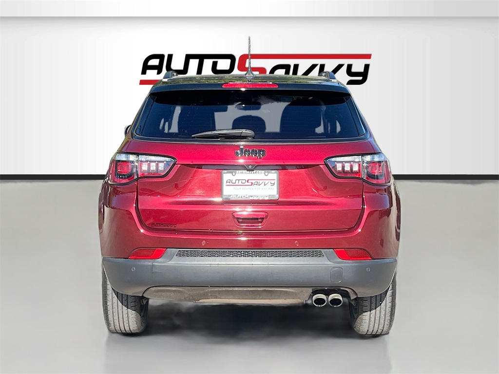 2021 Jeep Compass Altitude Red at South Houston Nissan