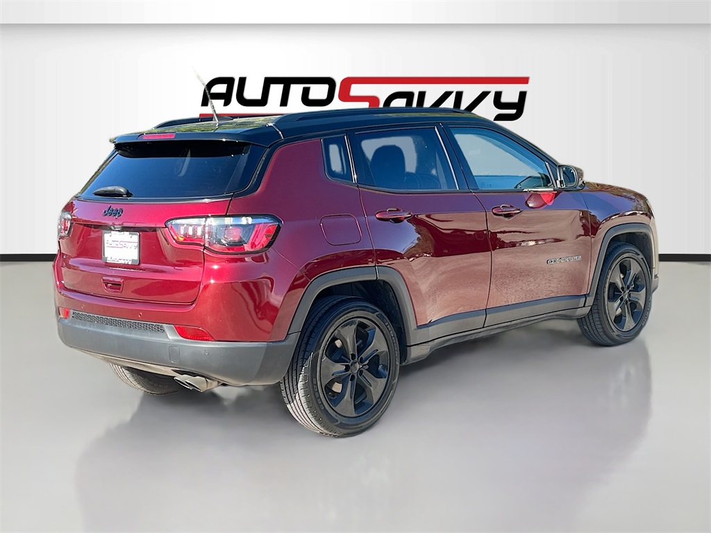 2021 Jeep Compass Altitude Red at South Houston Nissan