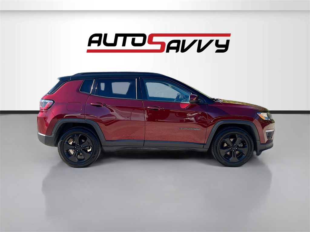 2021 Jeep Compass Altitude Red at South Houston Nissan