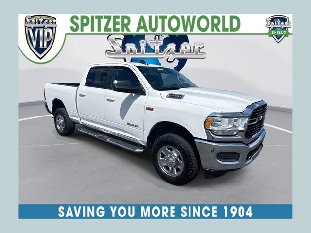 Bright White Clearcoat 2020 RAM 2500 Pickup Truck Four-Wheel Drive 8-Speed Automatic