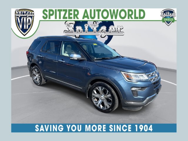 Blue Metallic 2019 Ford Explorer SUV / Crossover All-Wheel Drive 6-Speed Automatic