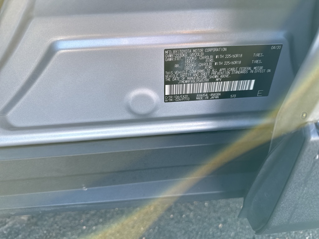 2020 Toyota RAV4 Hybrid