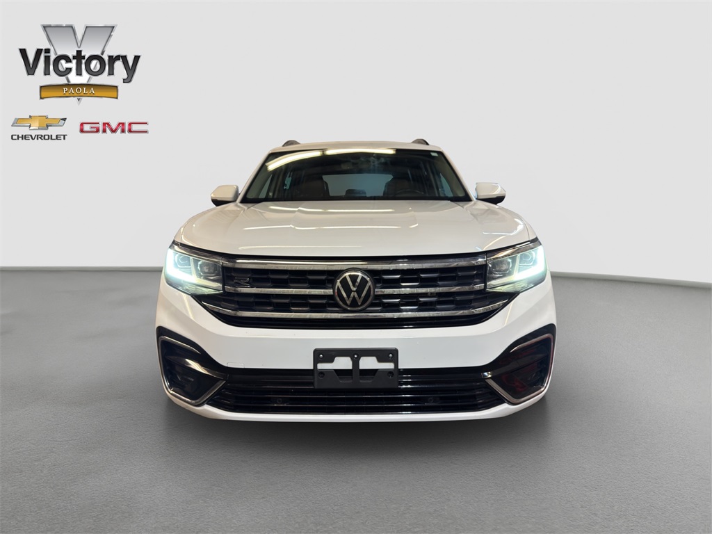 Used 2021 Volkswagen Atlas 3.6L V6 SE w/Technology R-Line with VIN 1V2MR2CA1MC604117 for sale in Kansas City