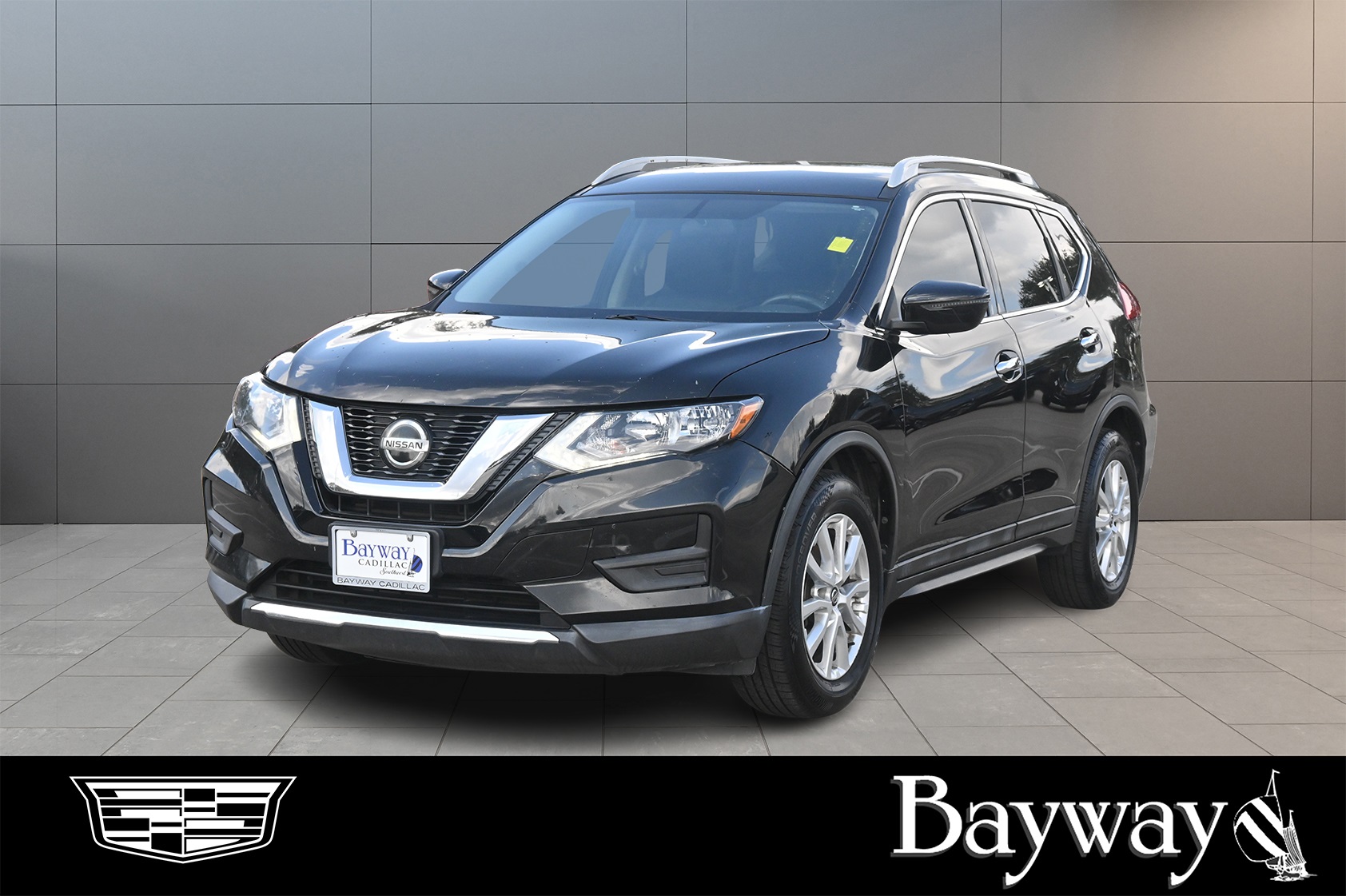 2018 Nissan Rogue SV Black at Central Houston Nissan
