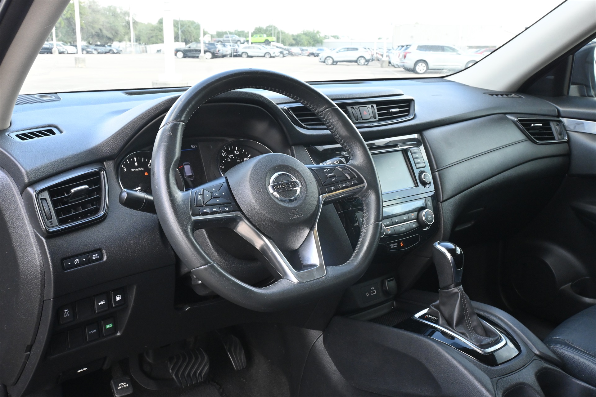2018 Nissan Rogue SV Black at Central Houston Nissan