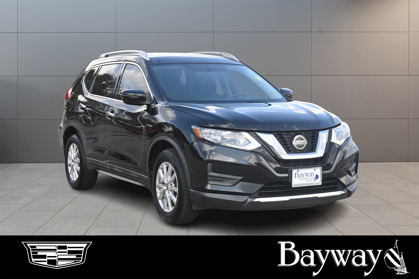 2018 Nissan Rogue SV Black at Central Houston Nissan