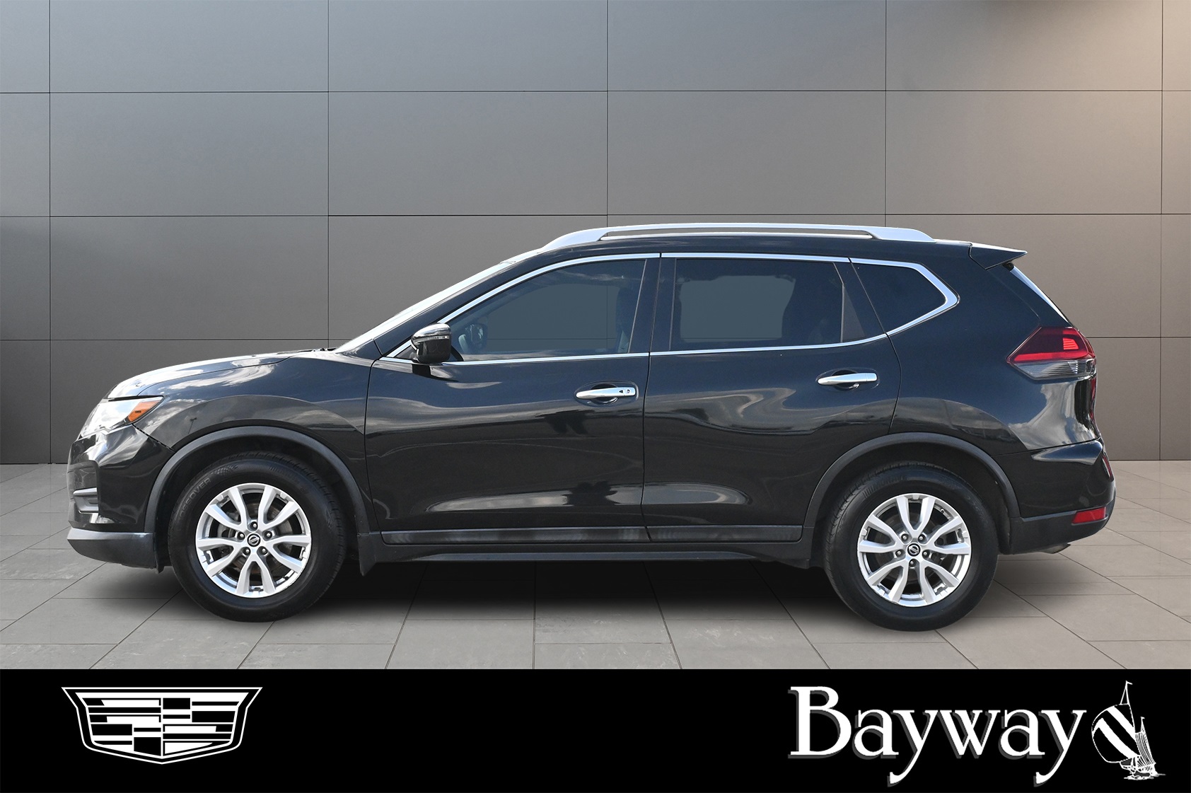 2018 Nissan Rogue SV Black at Central Houston Nissan