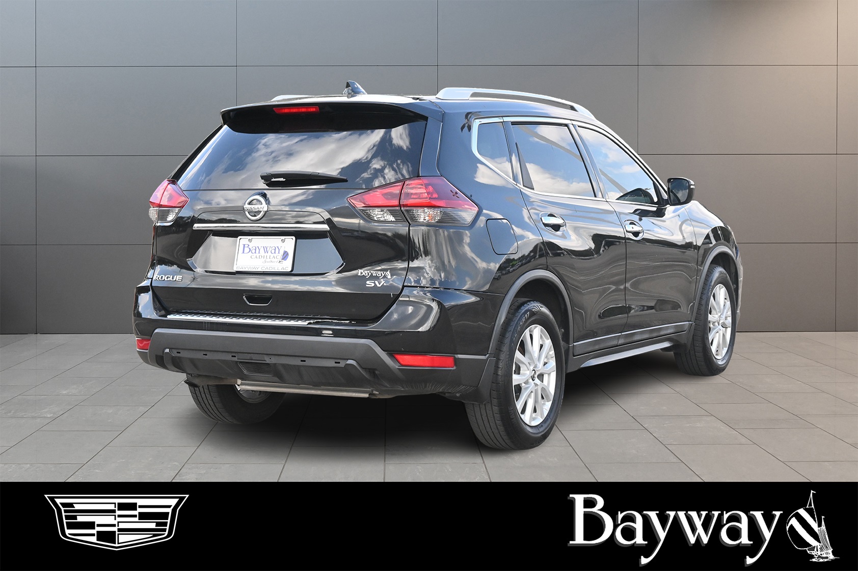 2018 Nissan Rogue SV Black at Central Houston Nissan