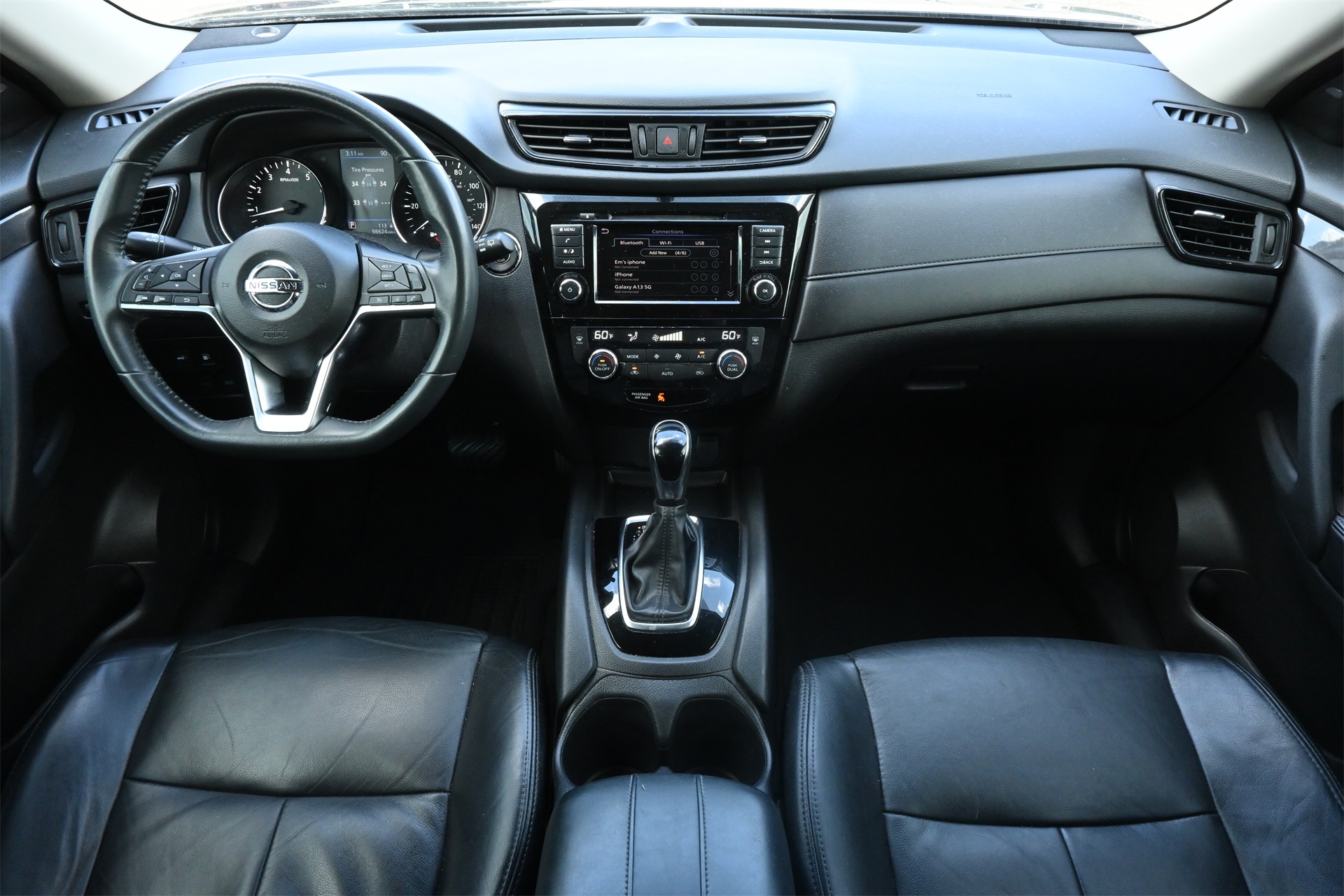 2018 Nissan Rogue SV Black at Central Houston Nissan