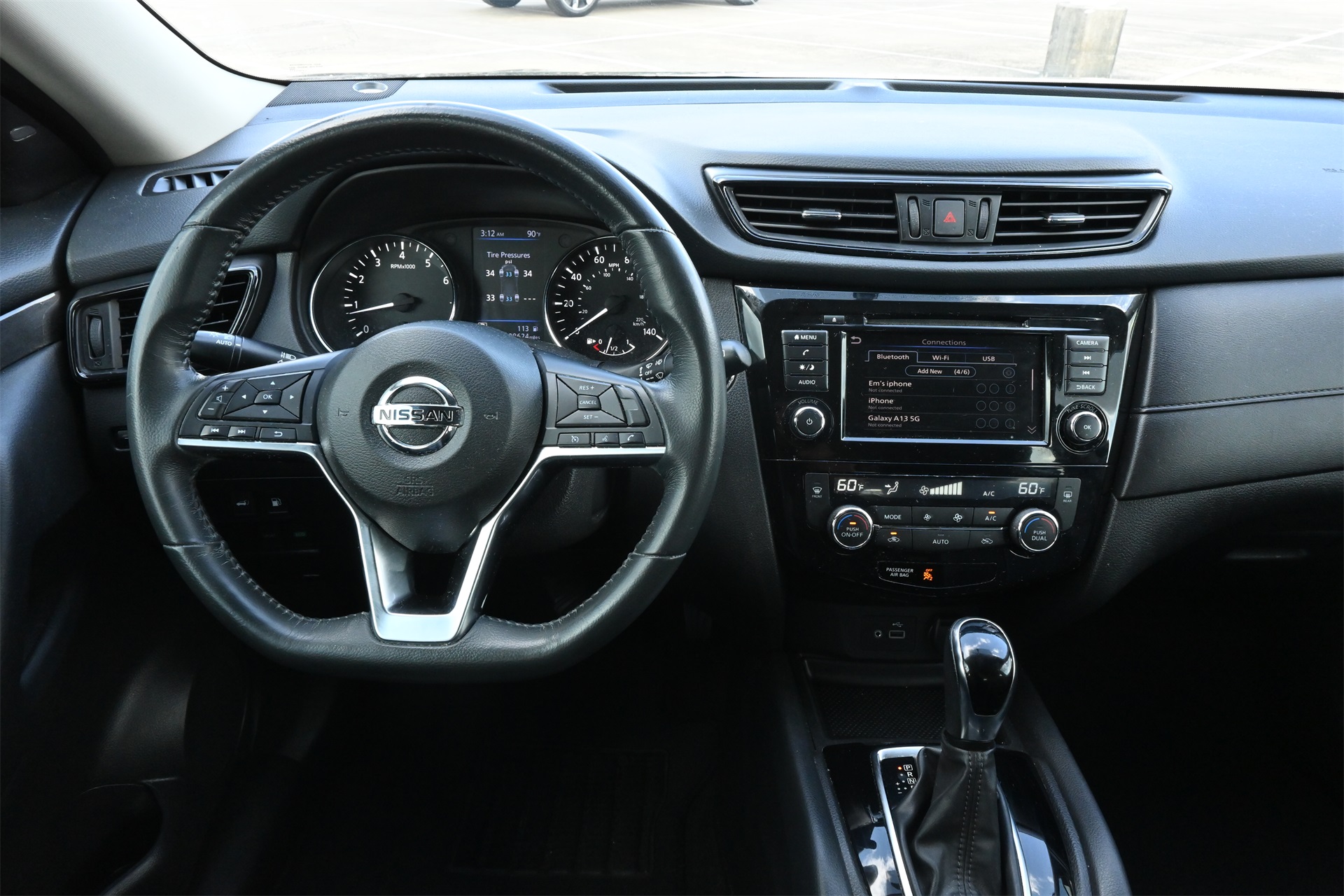 2018 Nissan Rogue SV Black at Central Houston Nissan