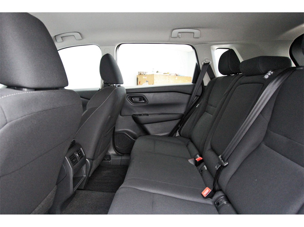 2024 Nissan Rogue S White at Central Houston Nissan