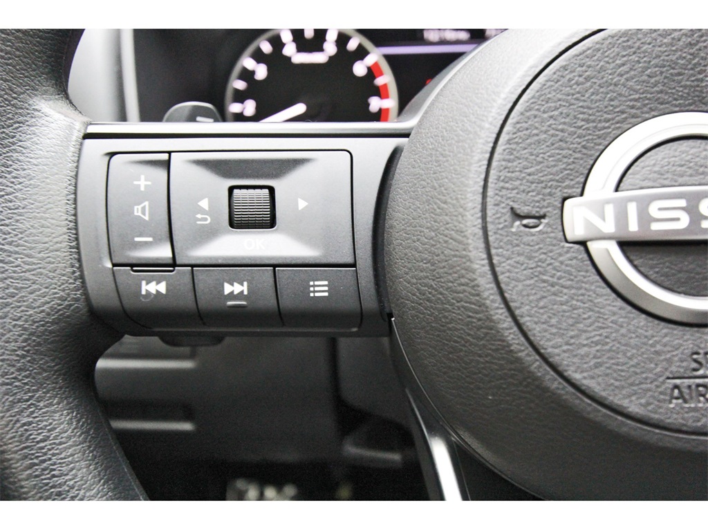 2024 Nissan Rogue S White at Central Houston Nissan