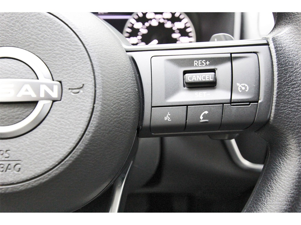 2024 Nissan Rogue S White at Central Houston Nissan