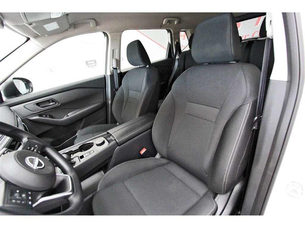 2024 Nissan Rogue S White at Central Houston Nissan