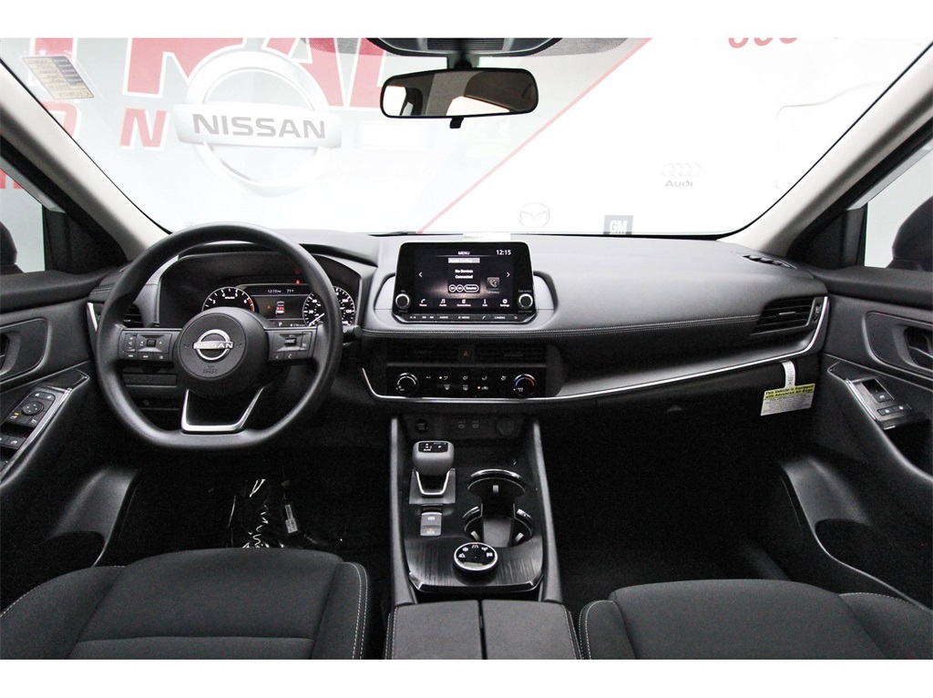 2024 Nissan Rogue S White at Central Houston Nissan