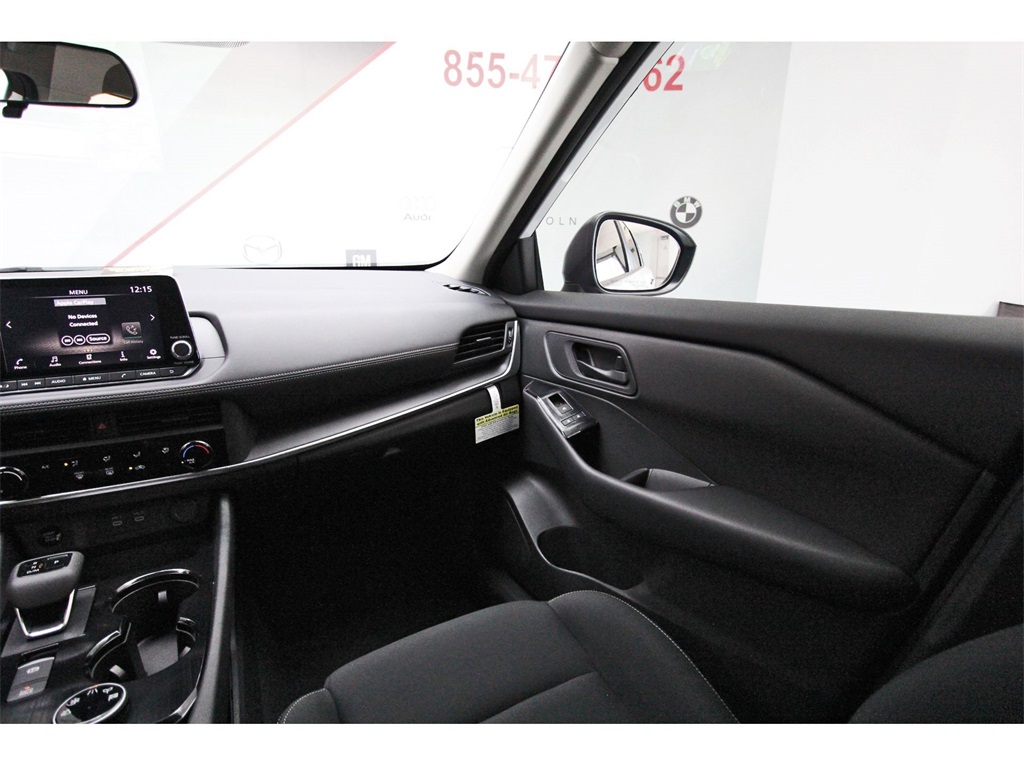 2024 Nissan Rogue S White at Central Houston Nissan