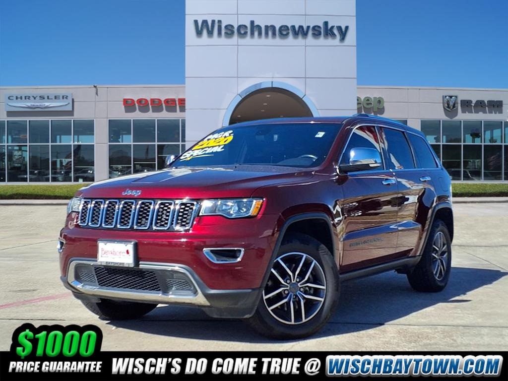 2020 Jeep Grand Cherokee Limited Red at Emmons Autoplex