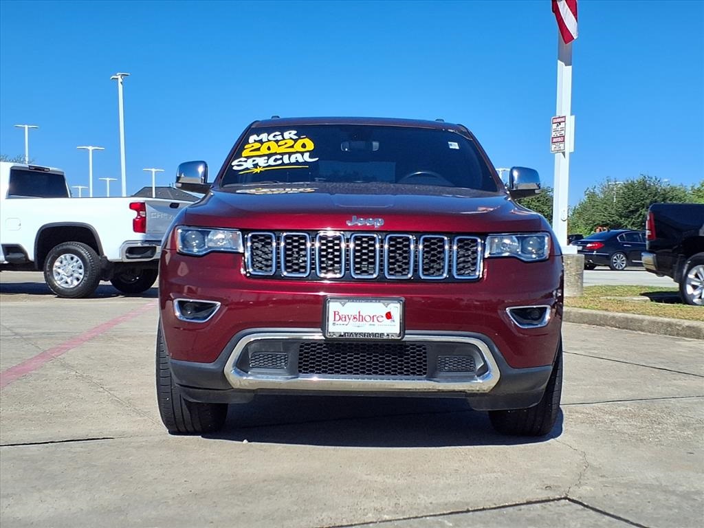 2020 Jeep Grand Cherokee Limited Red at Emmons Autoplex
