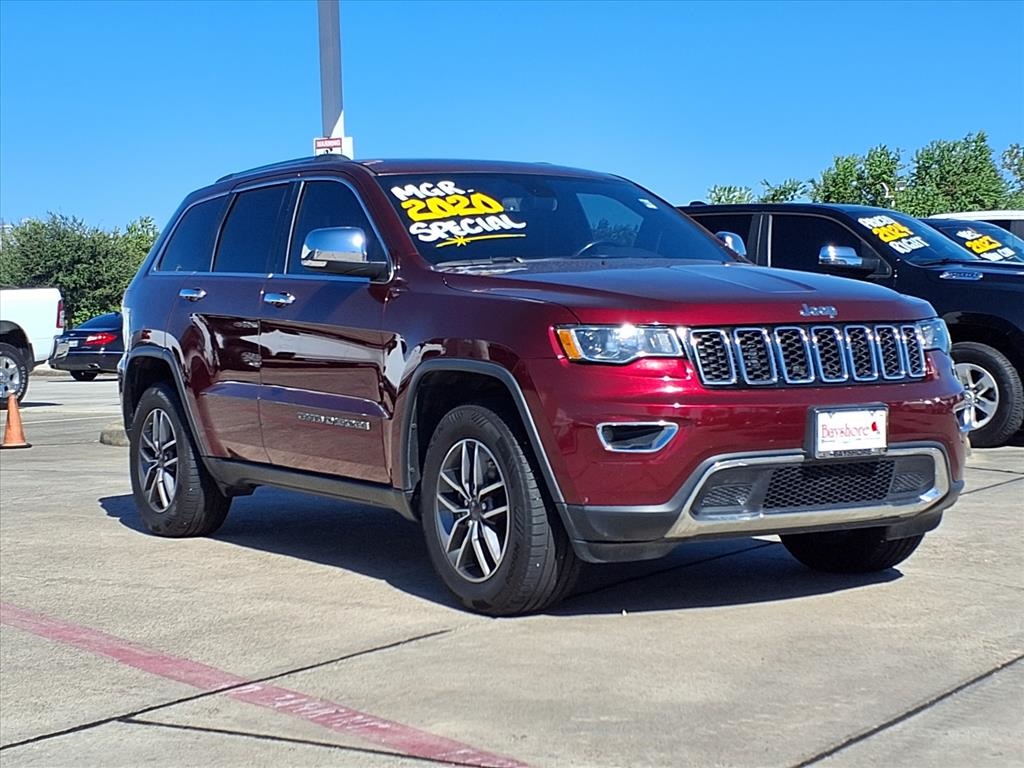 2020 Jeep Grand Cherokee Limited Red at Emmons Autoplex