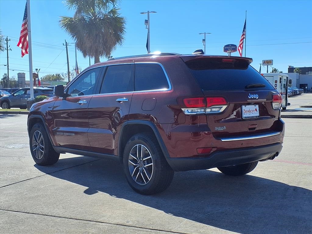 2020 Jeep Grand Cherokee Limited Red at Emmons Autoplex